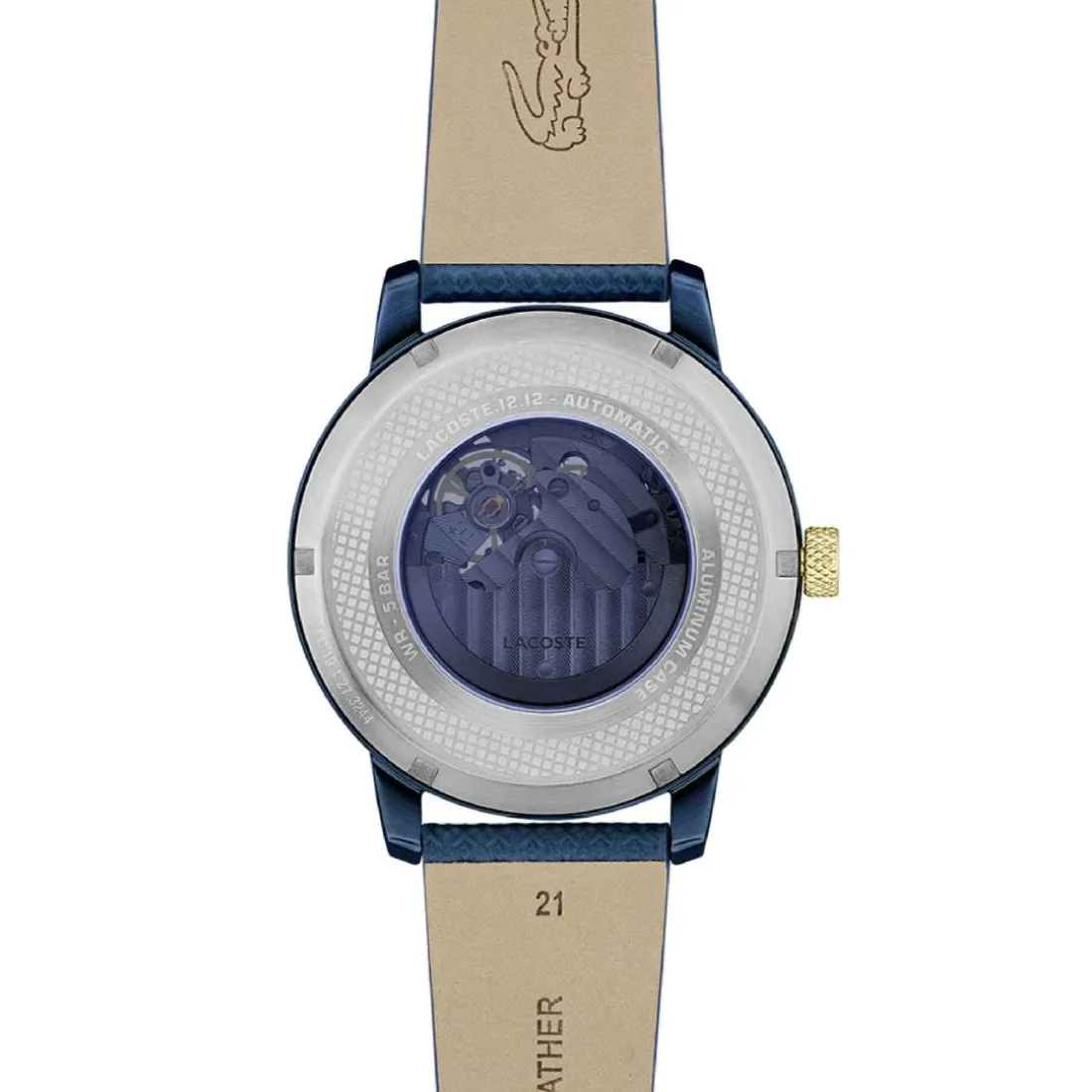 Montre Homme Lacoste Lacoste.12.12 Automatique - 2011385 Bracelet Cuir Bleu