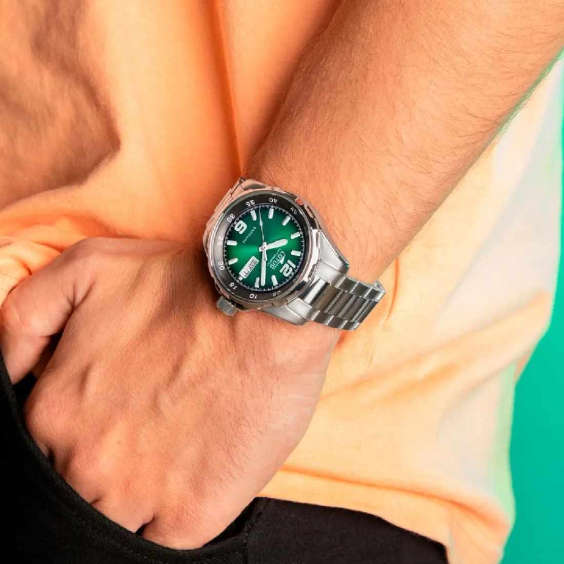 Montre Homme Lotus Automatico - L18997-3 Bracelet Acier Acier
