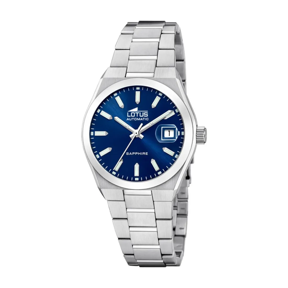 Montre Homme Lotus Automatico - L18996-2 Bracelet Acier Argent
