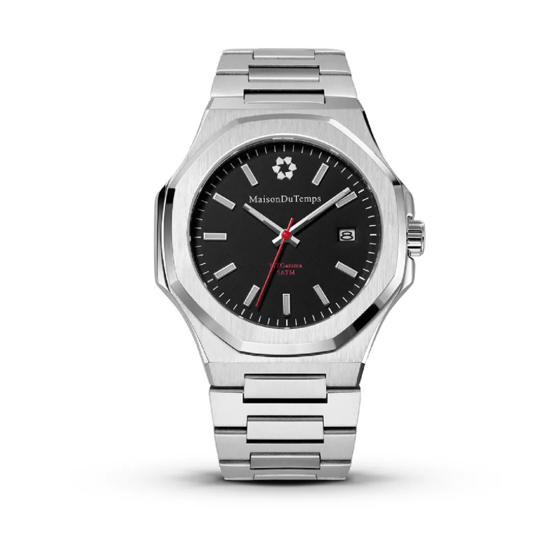 Montre Homme Maison Du Temps MTGamma Noir Acier