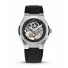 Montre Homme Maison Du Temps MTEpsilon Skeleton Silicone Noir