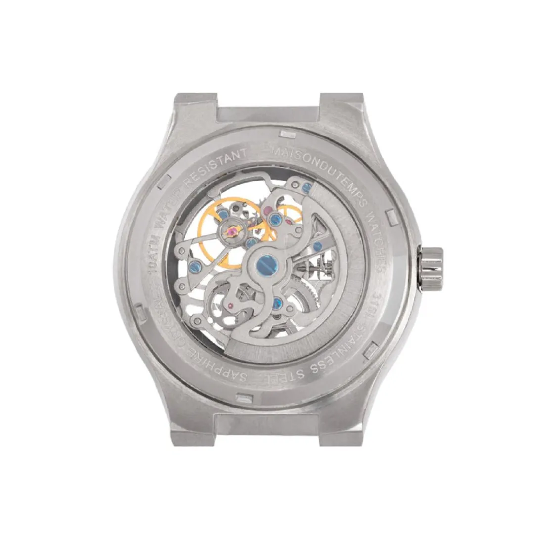 Montre Homme Maison Du Temps MTEpsilon Skeleton Silicone Kaki