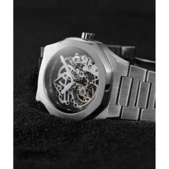 Montre Homme Maison Du Temps MTBeta Skeleton Silicone Rouge
