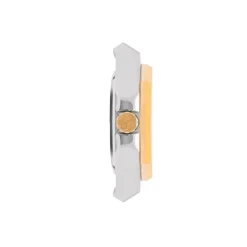 Montre Homme Maison Du Temps MTZeta Coeur Ouvert Noir Doré Jaune Acier