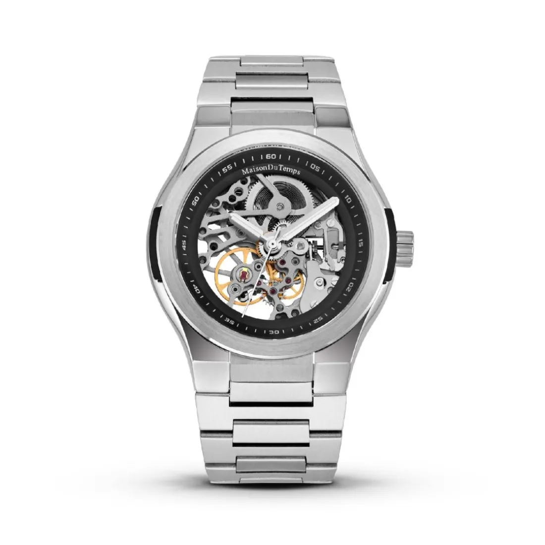 Montre Homme Maison Du Temps MTEpsilon Skeleton Acier