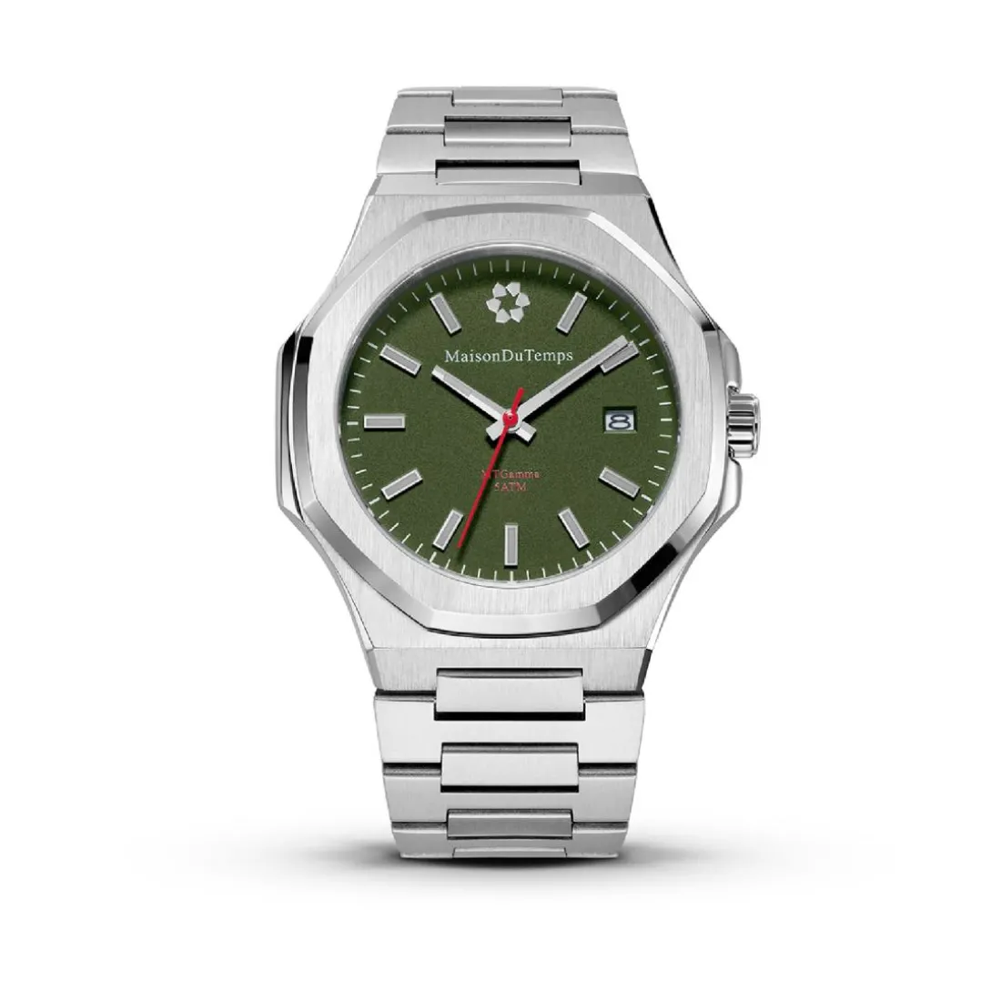 Montre Homme Maison Du Temps MTGamma Kaki Acier