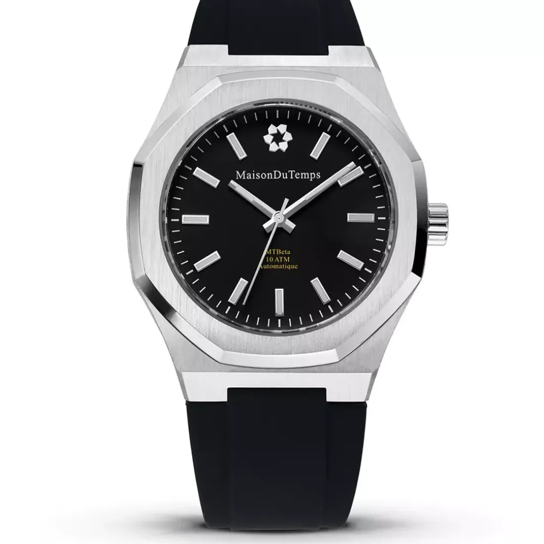 Montre Homme Maison Du Temps MTBeta 2.0 Noir Silicone Noir