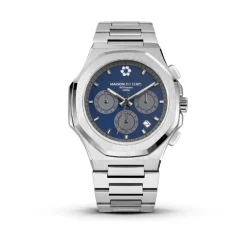 Montre Homme Maison Du Temps MTGamma Chronographe Bleu Acier