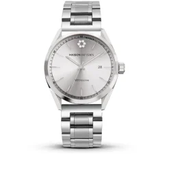 Montre Homme Maison Du Temps MTOmicron Silver Acier