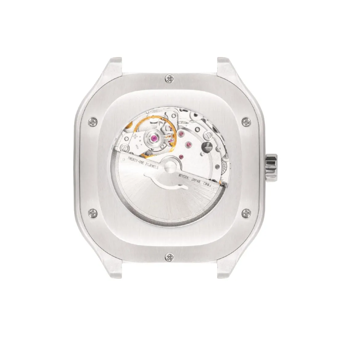 Montre Homme Maison Du Temps MTIota Gris Caoutchouc Noir