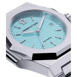 Montre Homme Maison Du Temps MTZeta Turquoise Acier