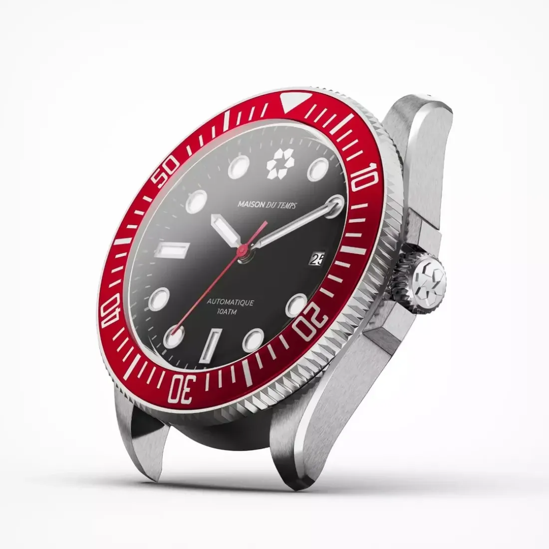 Montre Homme Maison Du Temps MTSigma Noir Acier