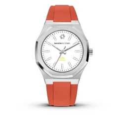 Montre Homme Maison Du Temps MTBeta 2.0 Blanc Rouge