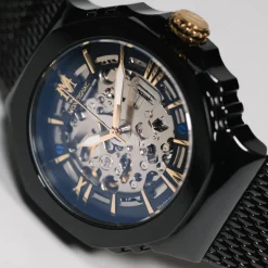 Montre Homme Montignac - MOW1110 Bracelet Acier Bleu