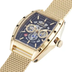 Montre Homme Montignac - MOW703 Bracelet Acier Doré
