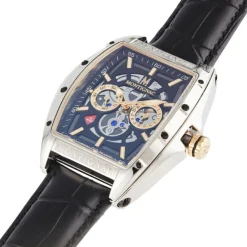Montre Homme Montignac - MOW700 Bracelet Cuir Noir