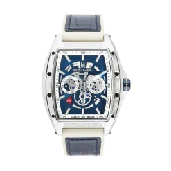 Montre Homme Montignac - MOW802 Bracelet Cuir Noir