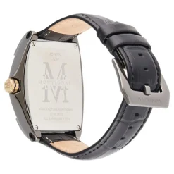 Montre Homme Montignac - MOW702 Bracelet Cuir Noir