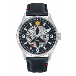 Montre Homme Patrouille de France Coffret Edition spéciale 1981 Patrouille de France - 668905 Cuir Bleu