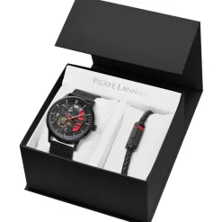 Montre Homme Pierre Lannier - 384B439 Paddock Bracelet Acier Noir