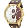 Montre homme quartz marron MH259 par Pascal Szerman