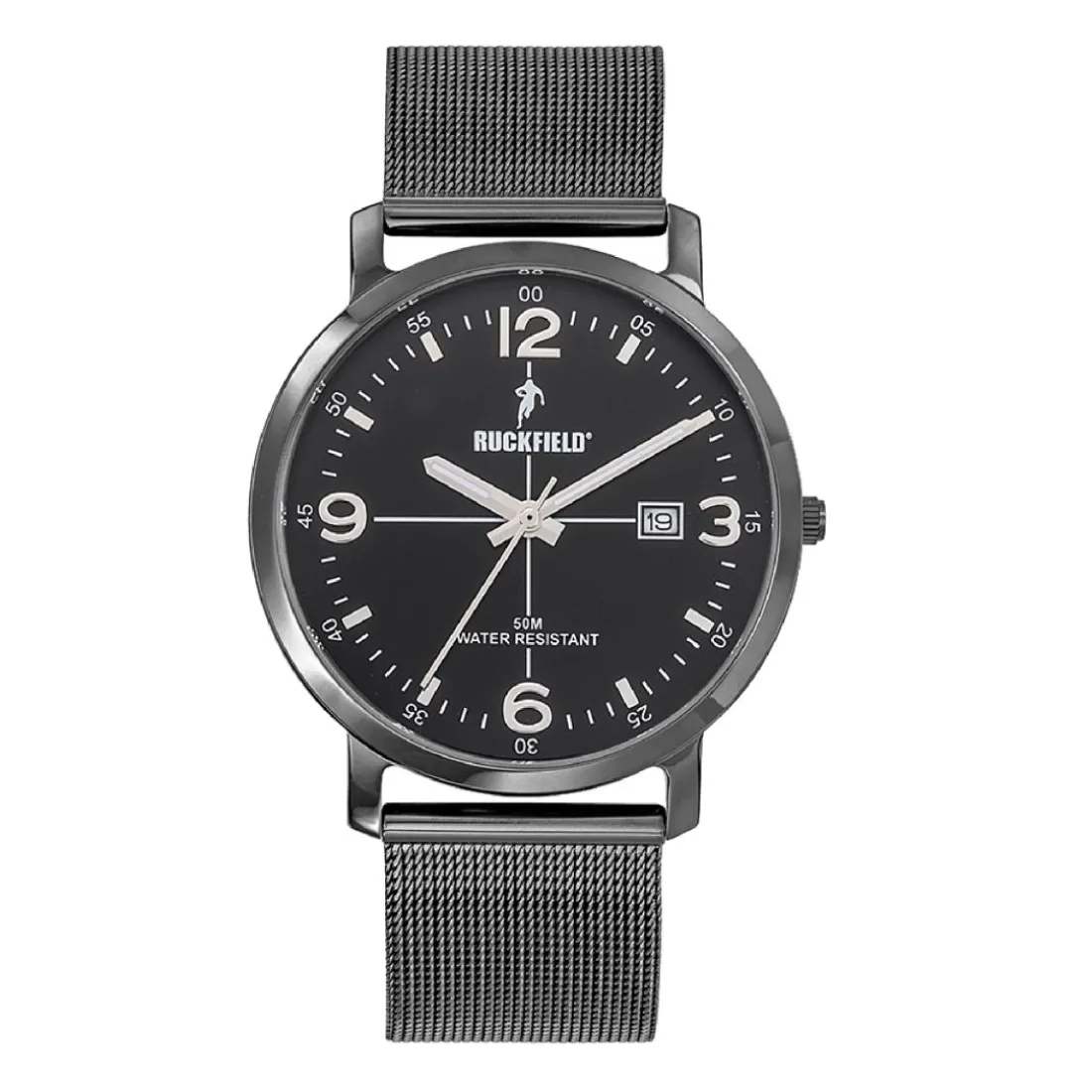 Montre Homme Ruckfield - 685177 Bracelet Acier Noir