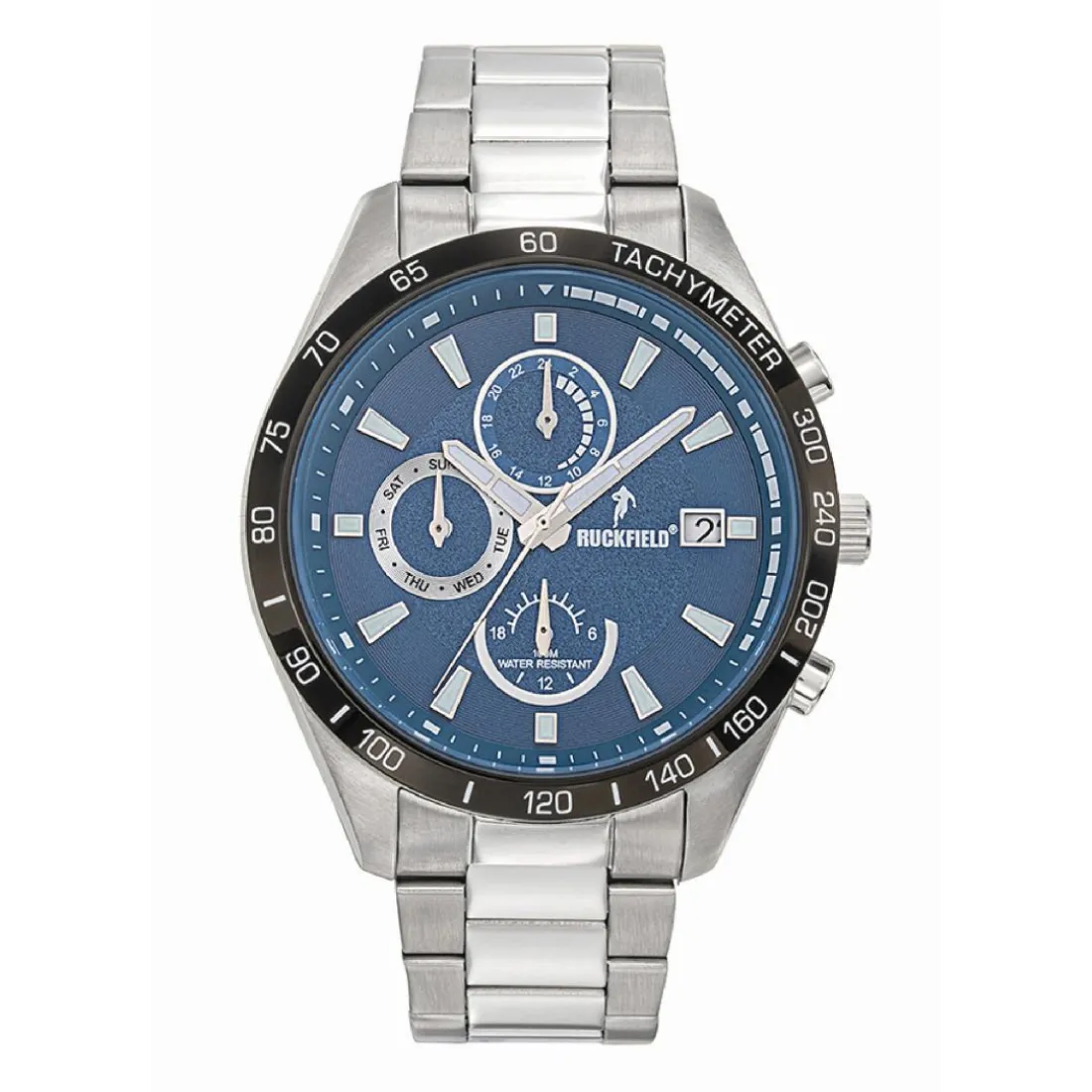 Montre Homme Ruckfield - 685184 Bracelet Acier Argent