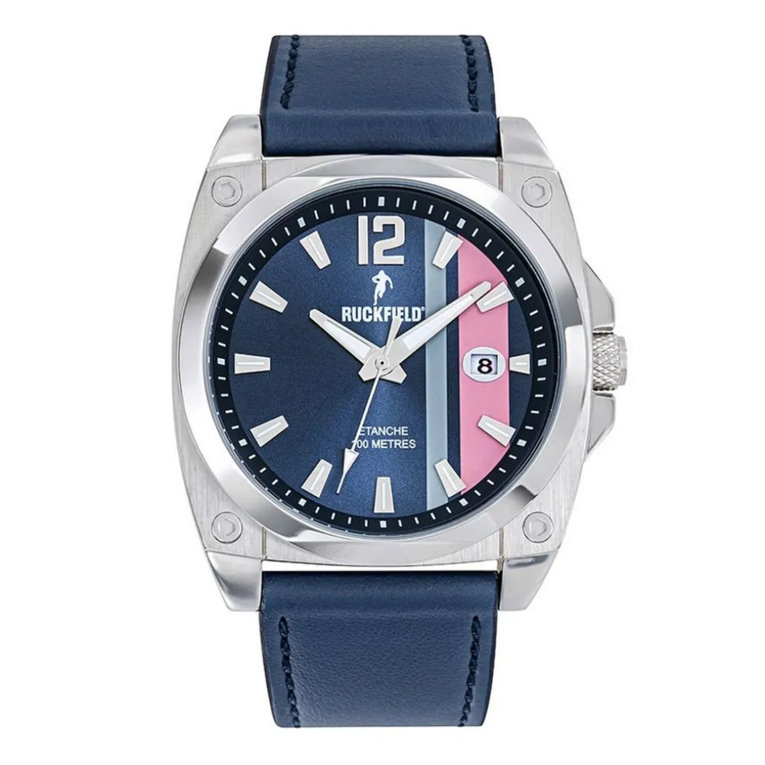 Montre Homme RUCKFIELD - 685228 Bracelet Cuir Bleu