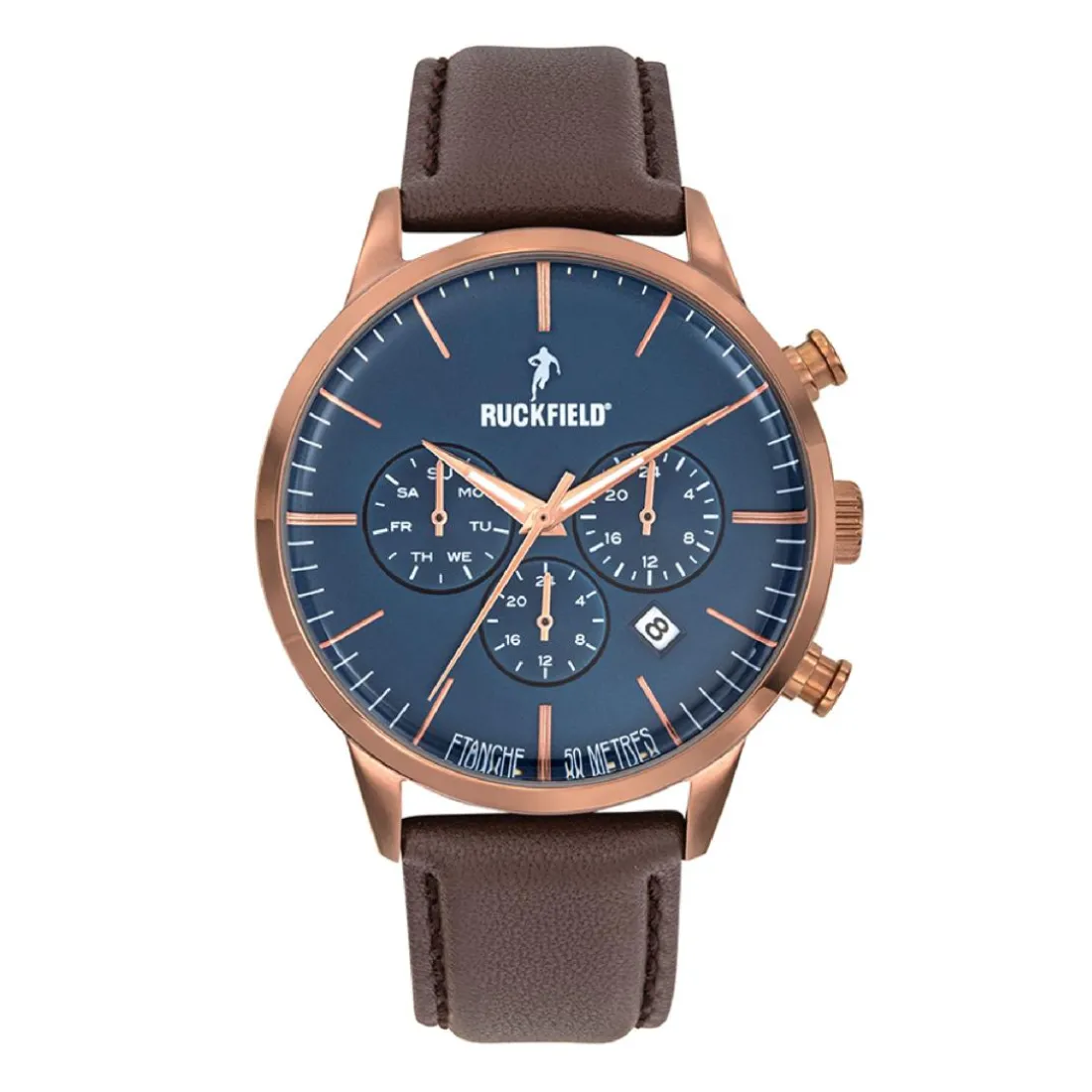 Montre Homme Ruckfield - 685171 Bracelet Cuir Marron