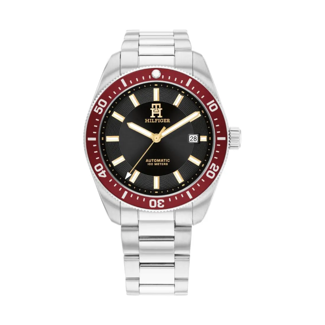 Montre Homme Tommy Hilfiger TH85 Automatic - 1792154 Bracelet Acier Argent