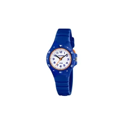 Montre mixte enfant Calypso Junior Collection - K5846-3 Bracelet Silicone Bleu Marine