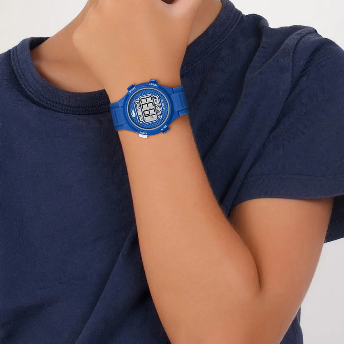 Montre mixte enfant Lacoste LC33 - 2030066 Bracelet Silicone Bleu
