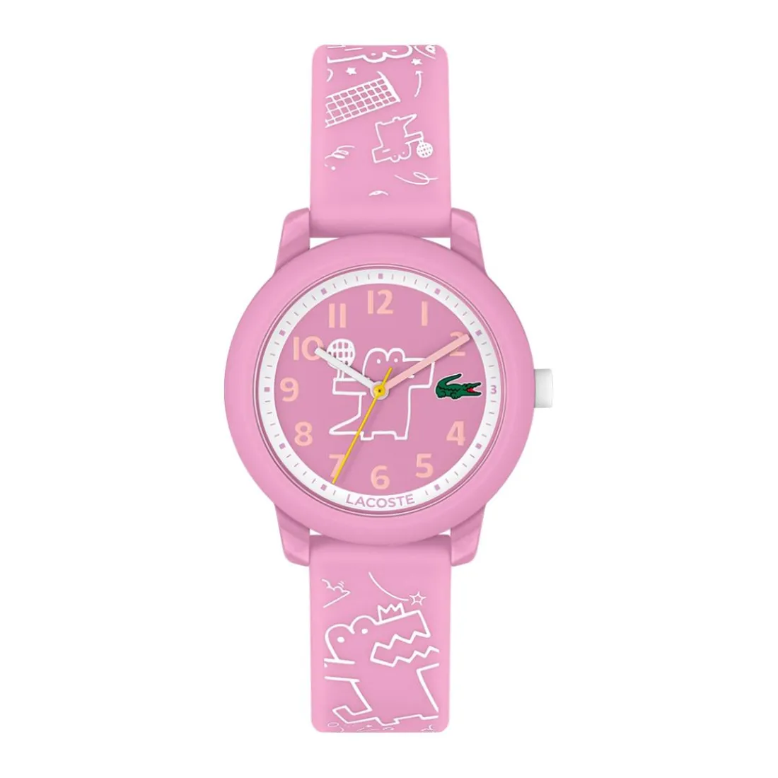 Montre mixte enfant Lacoste 12.12 Kids - 2030058 Bracelet Silicone Rose