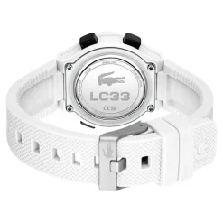 Montre mixte enfant Lacoste LC33 - 2030064 Bracelet Silicone Blanc