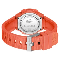 Montre mixte enfant Lacoste LC33 - 2030065 Bracelet Silicone Orange