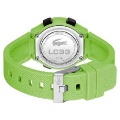 Montre mixte enfant Lacoste LC33 - 2030067 Bracelet Silicone Vert