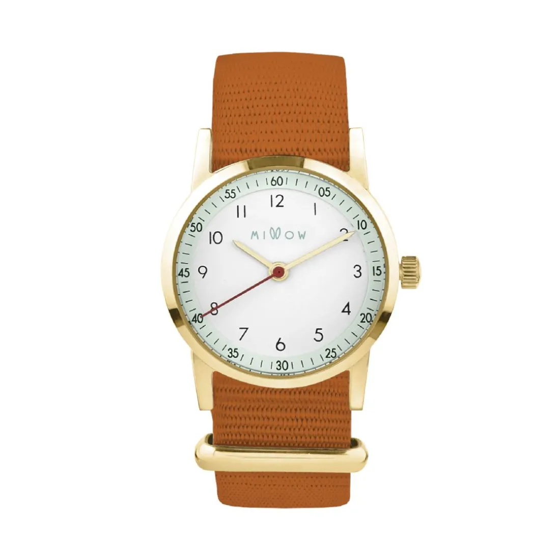 Montre mixte enfant Millow Paris Classique - MIL493 Bracelet Nylon camel