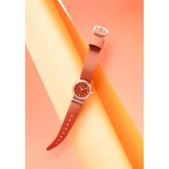 Montre mixte enfant Millow Paris Et'Tic - TRA005 Bracelet Nylon Camel