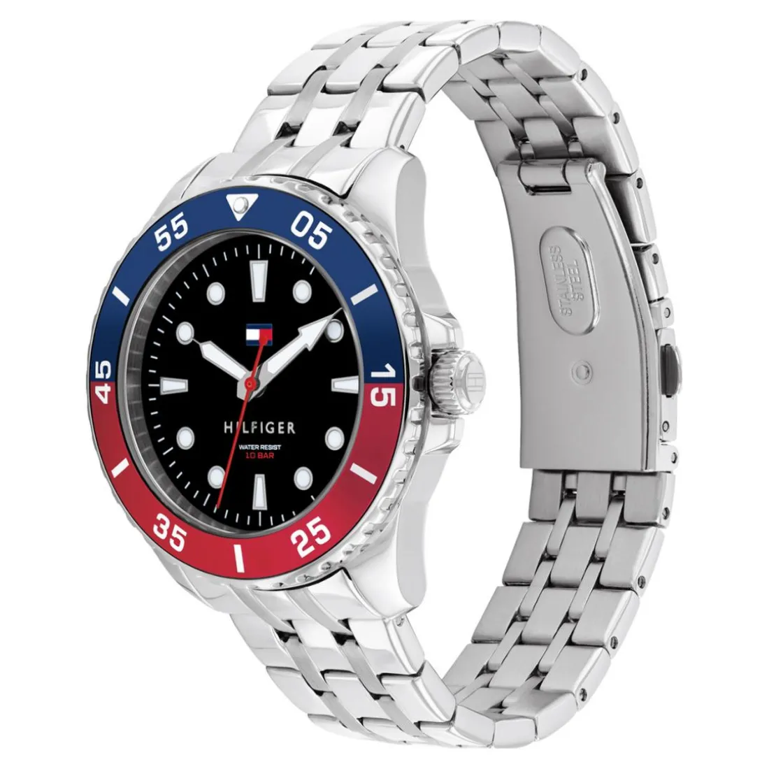 Montre mixte enfant Tommy Hilfiger Opportunity - 1720048 Bracelet Acier Argent