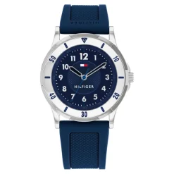 Montre mixte enfant Tommy Hilfiger Opportunity - 1720040 Bracelet Silicone Bleu