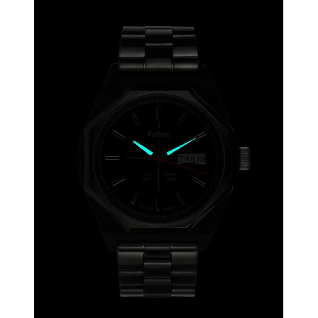 Montre Octogone titane nato sable