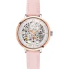 Montre Pierre Lannier 312B625 - Montre Automatique Cuir Rose Pierre Lannier Montres