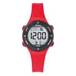 Montre pour enfant 654818 avec bracelet en silicone rouge