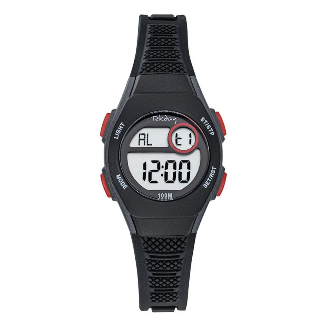 Montre pour enfant 654817 avec bracelet en silicone noir