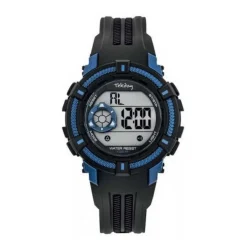Montre Pour Enfant Tekday 654017 - Bracelet Silicone Bleu