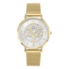 Montre pour femme 695441 avec bracelet en acier doré