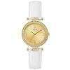Montre pour femme Terrace GW0116L5 avec bracelet en cuir blanc
