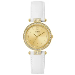 Montre pour femme Terrace GW0116L5 avec bracelet en cuir blanc