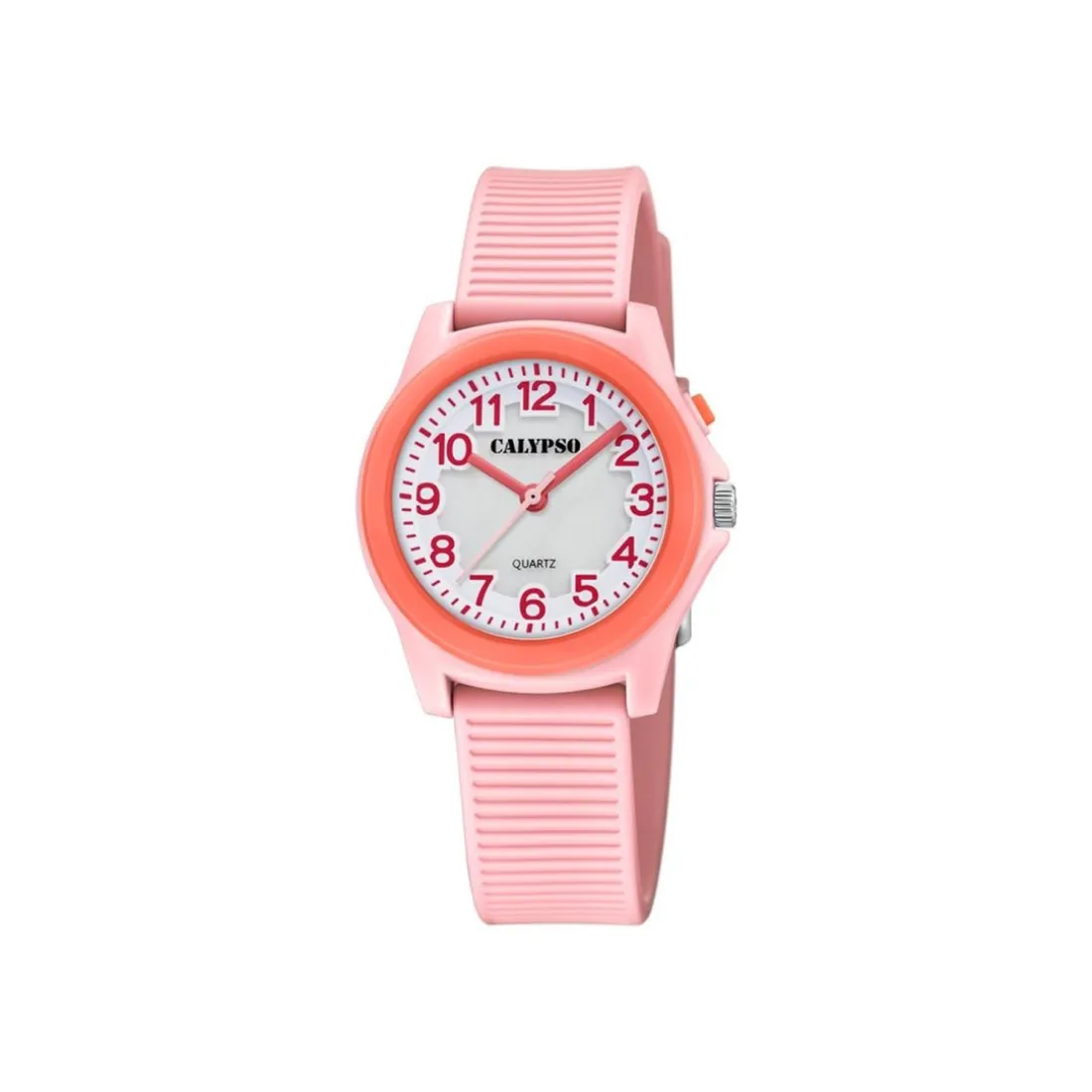 Montre pour fille JUNIOR COLLECTION K5823-1 avec bracelet en résine rose