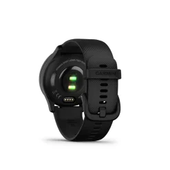 Montres connectées mixtes Garmin VIVOMOVE SPORT 010-02566-00 - Bracelet Silicone Noir